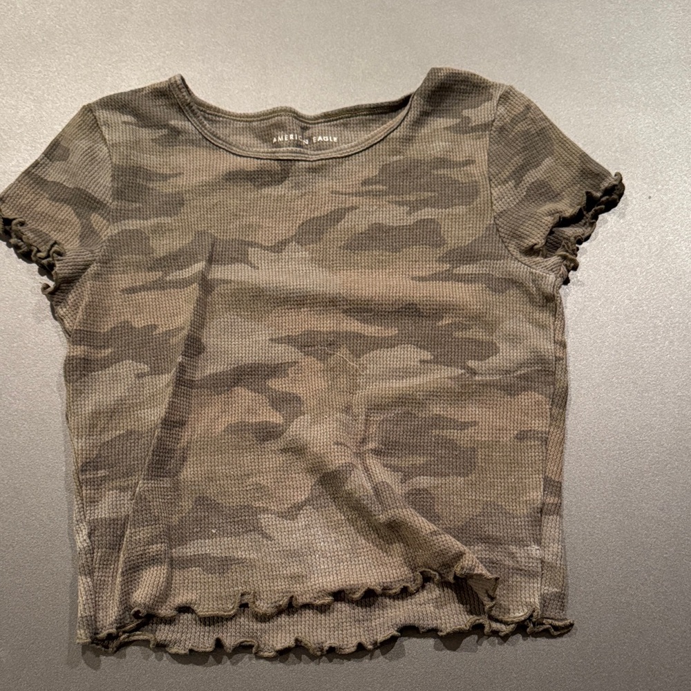 American Eagle Outfitters Kids Camo Tee